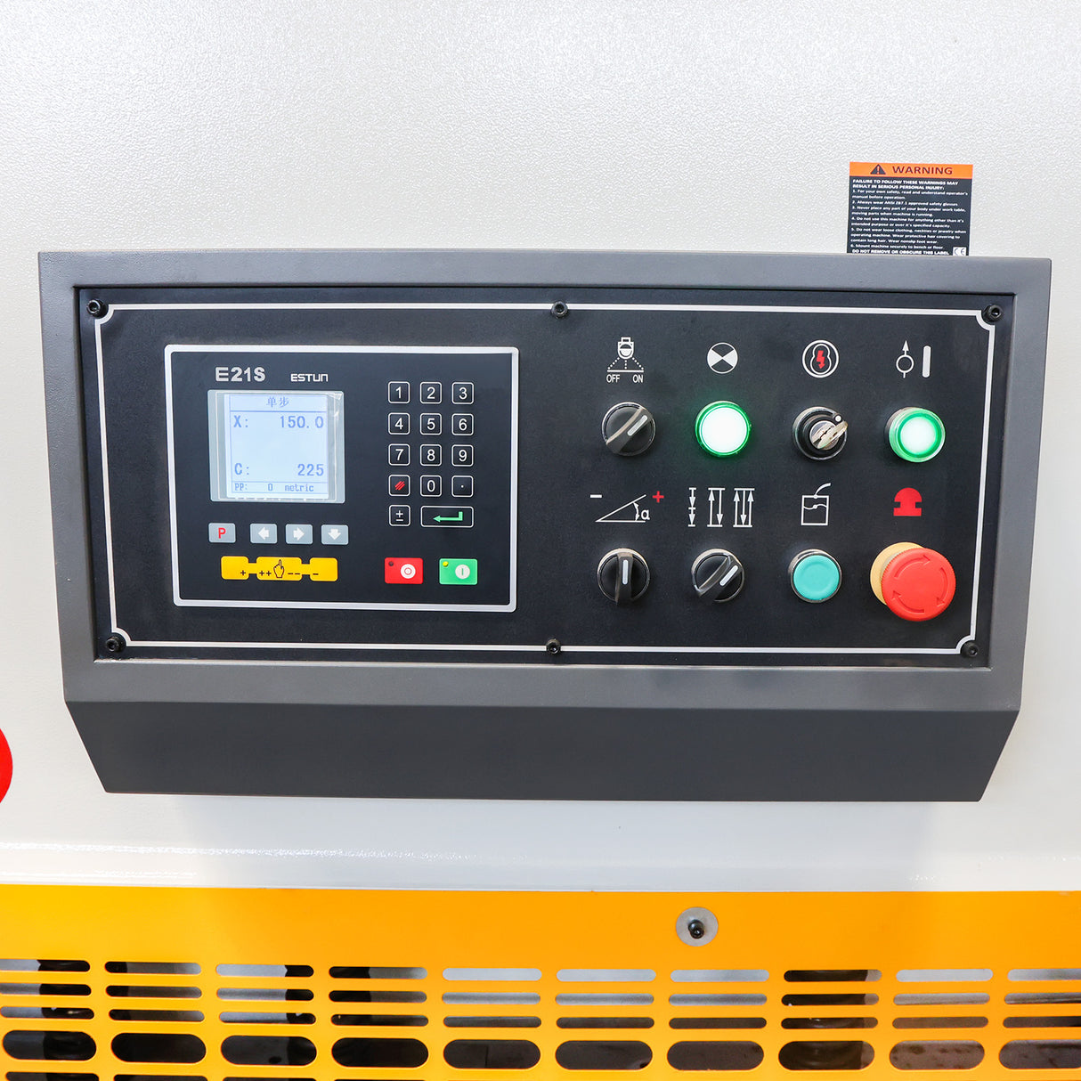 Kang Industrial QC11Y-8x3200 Hydraulic Guilloine Shear, NC Metal Cutting Machine, 3200x8.0mm Cutting Capacity