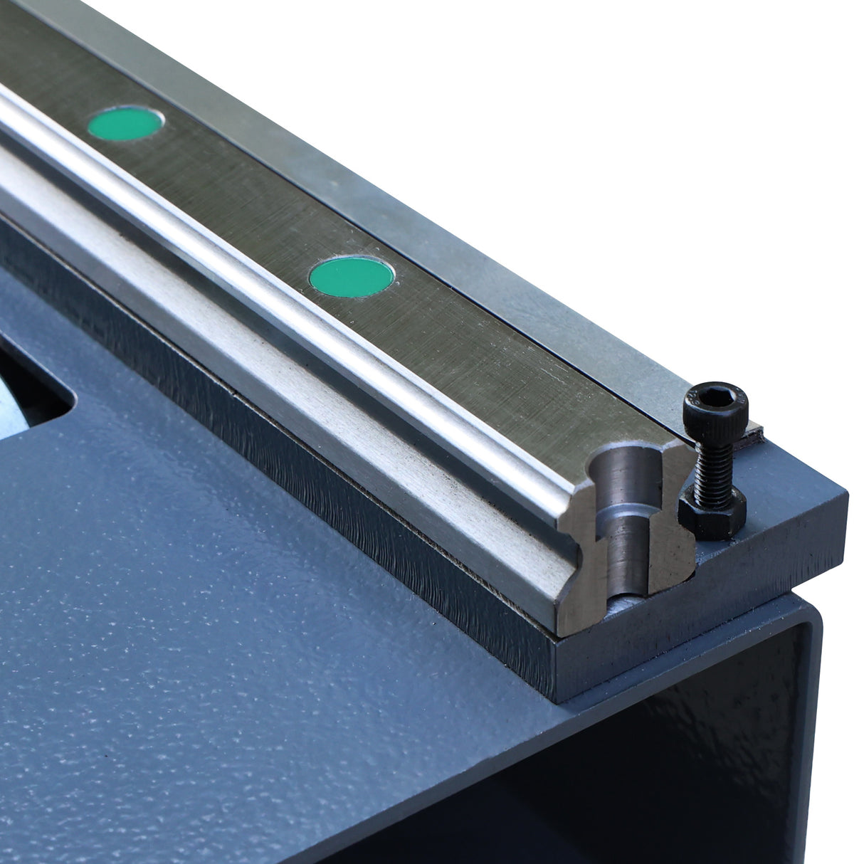 365mm x 3000 mm Roller Conveyor RB365Dx3000, Linear Rail Set Measuring System with Digital Readout and Length Stop