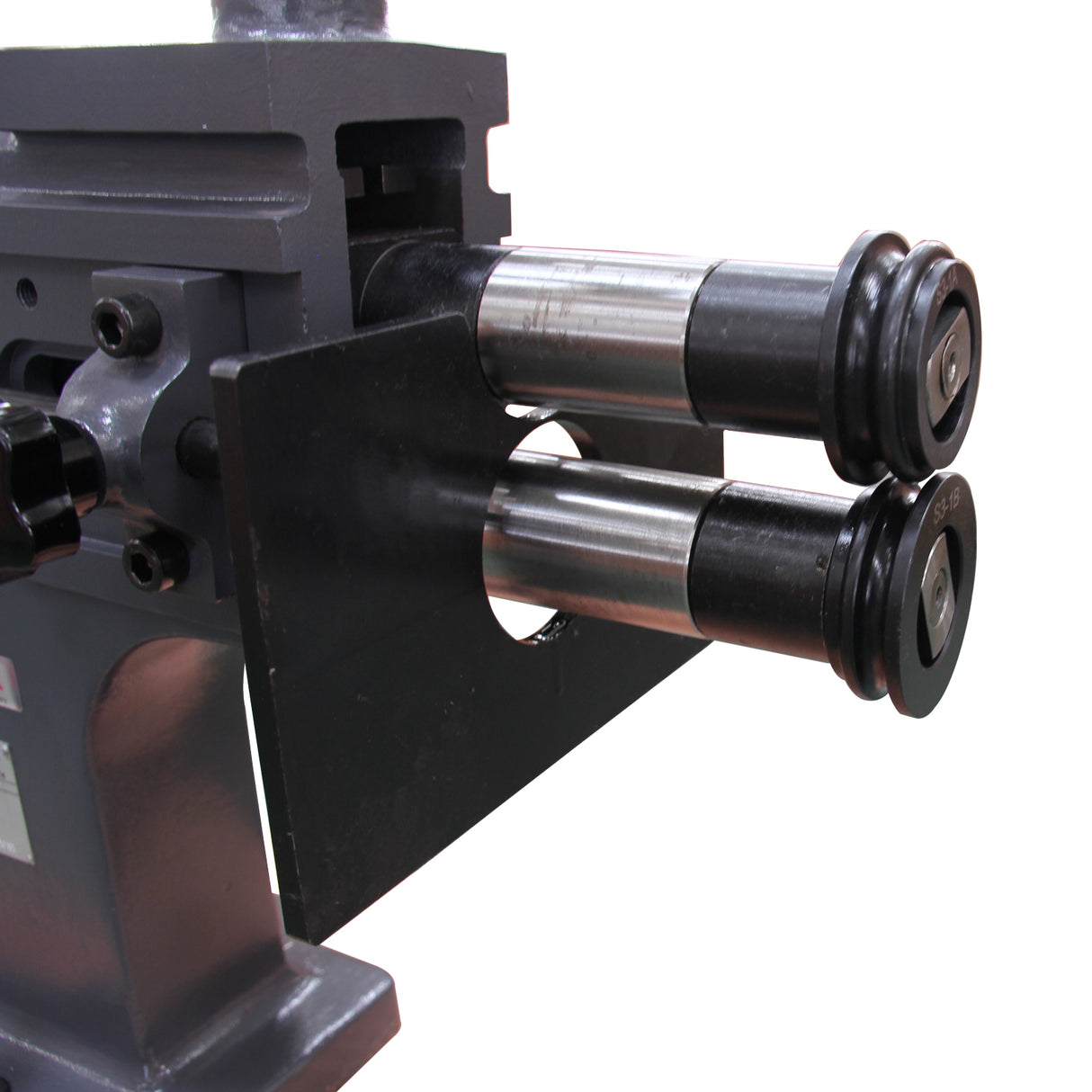 Manual Swage & Jenny TB-12, 200mm Heavy-Duty Hand Swager, 1.2mm Thickness, HAVC Tools Fabrication Bead Bending with 4 Sets Standard Rollers