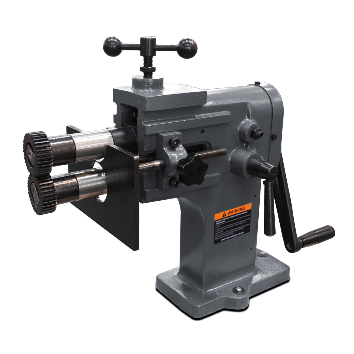 Manual Swage & Jenny TB-12, 200mm Heavy-Duty Hand Swager, 1.2mm Thickness, HAVC Tools Fabrication Bead Bending with 4 Sets Standard Rollers