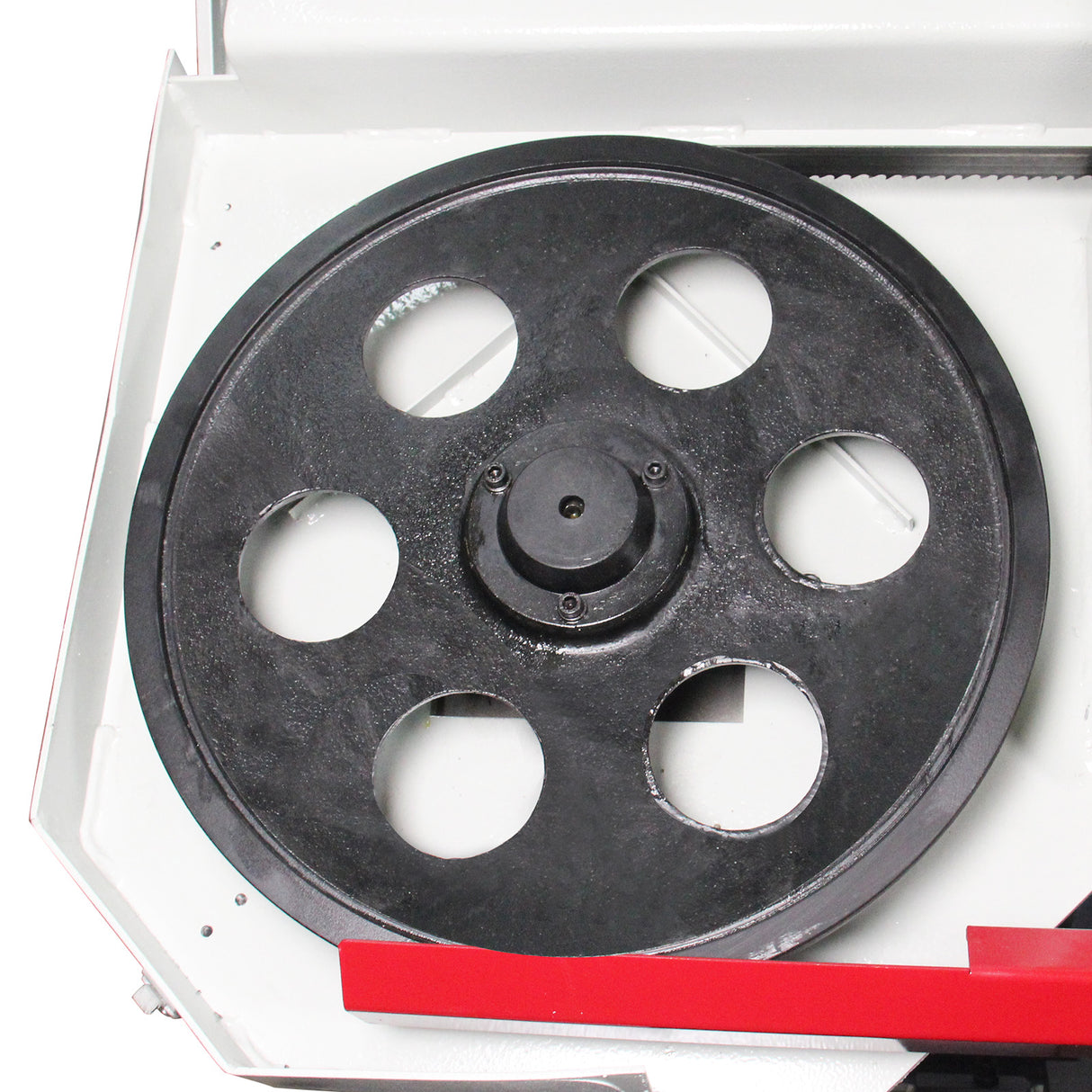 Kang Industrial TBK-11B Double Column Band Saw, Hydraulic Downfeed Controal, OD 280mm Cutting Capacity