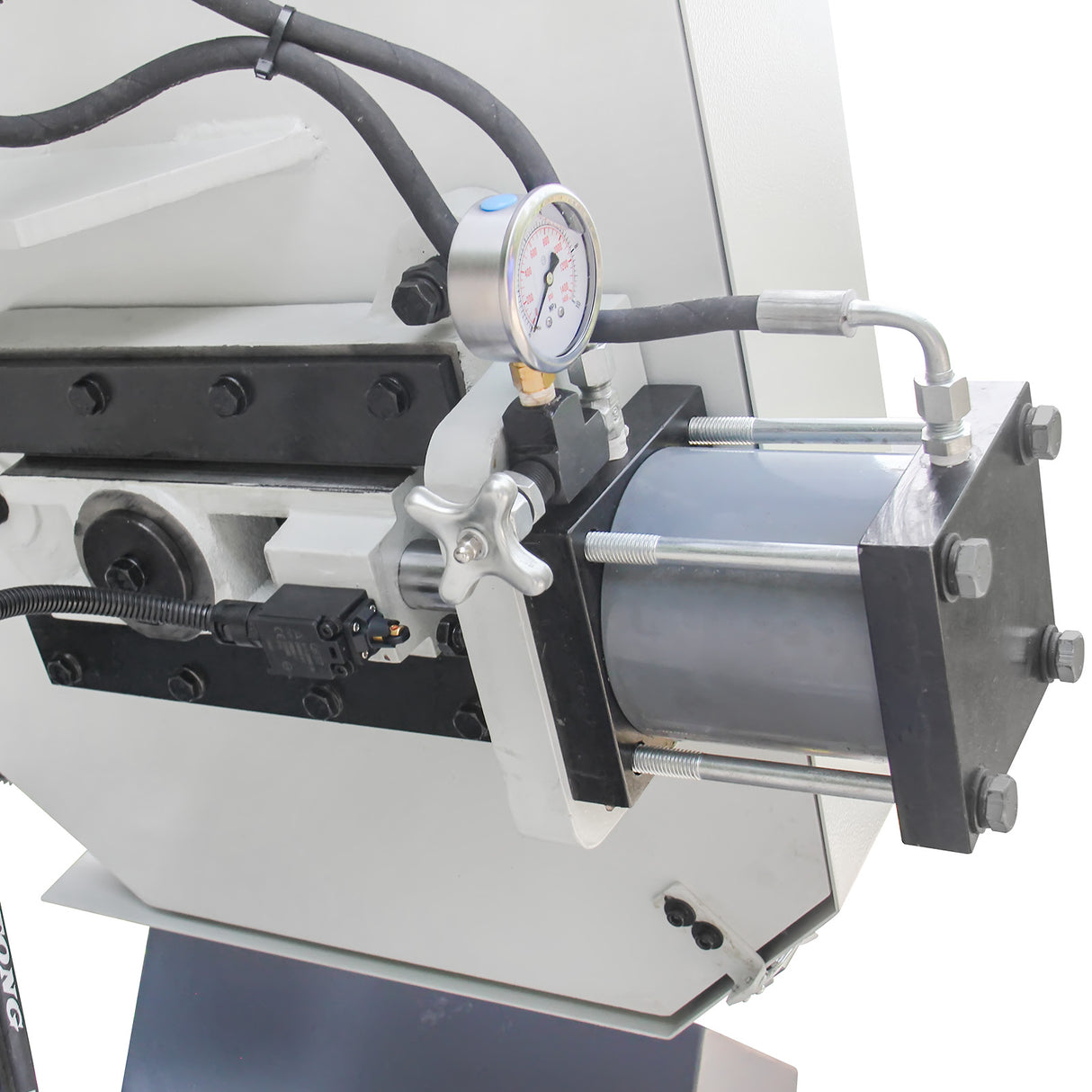 Double Column Band Saw TGK-16, ø400mm-400x400mm Gear Drive Double Column Band Saw with Hydraulic Clamping, Structural Steel Cutting Saw