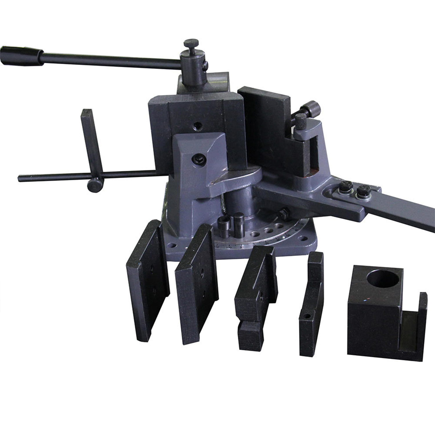 KANG Industrial UB-100 Heavy-Duty Metal Bender, Hot and Cold Strip Steel, Flat Steel, Round Metal Bender