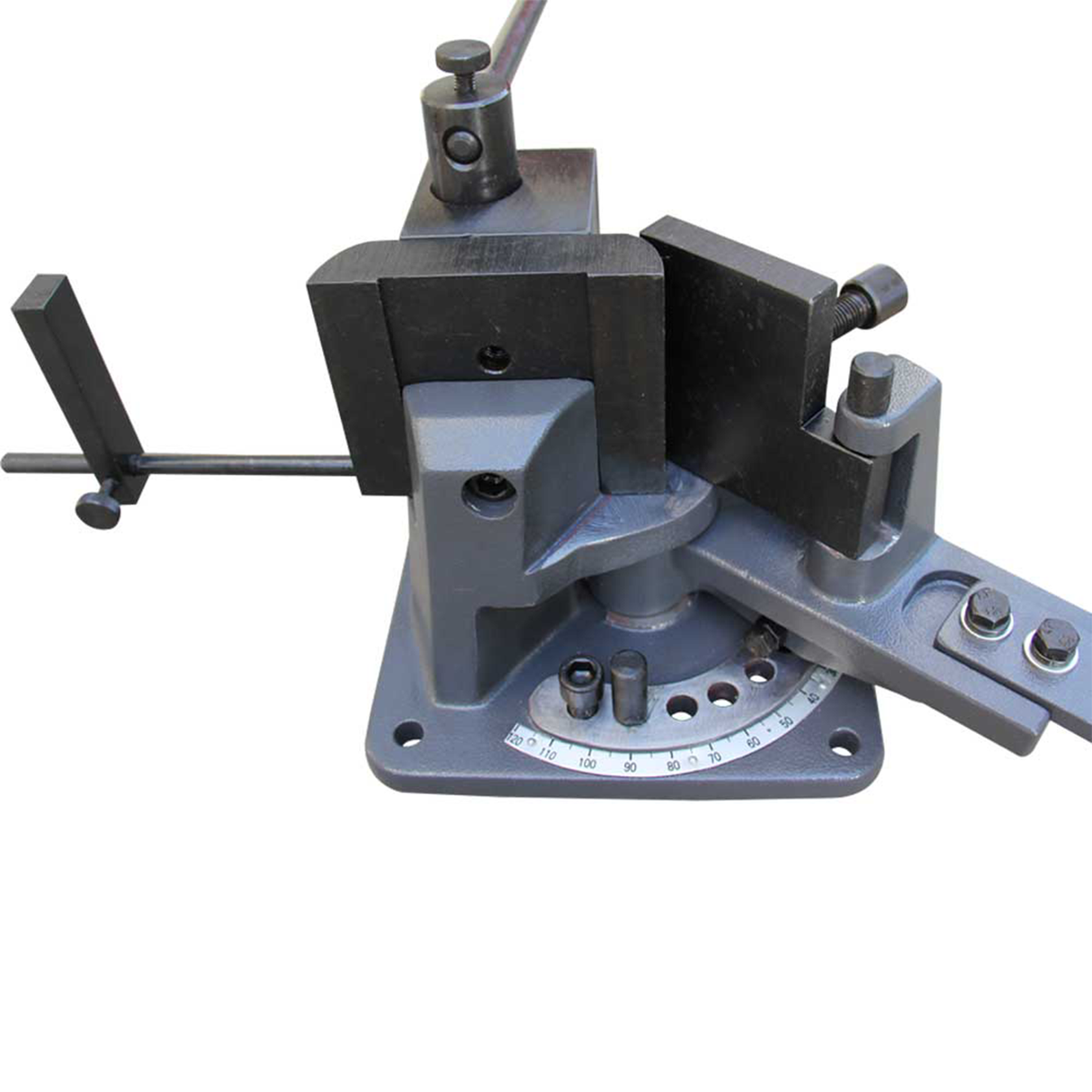 KANG Industrial UB-100 Heavy-Duty Metal Bender, Hot and Cold Strip Steel, Flat Steel, Round Metal Bender