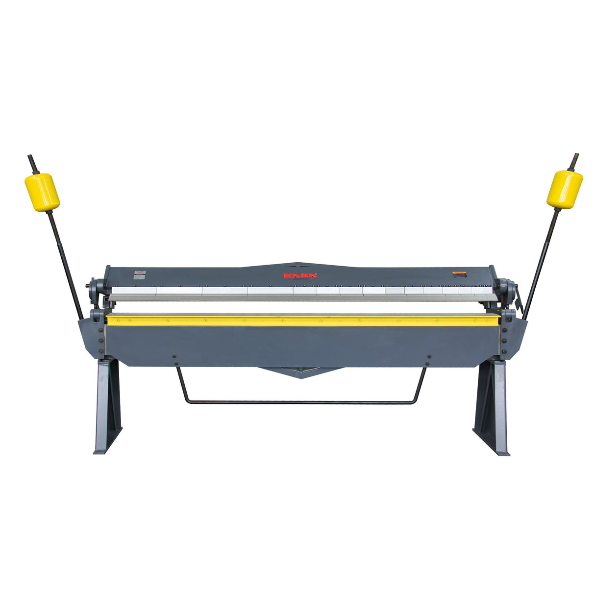 Manual Panbrake Folder W-10012A, Heavy-Duty Pan and Box Brake, 2.5mm Mild Steel Sgeet Metal Bender, High Versatility and Durability Sheet Metal Box Pan Brake