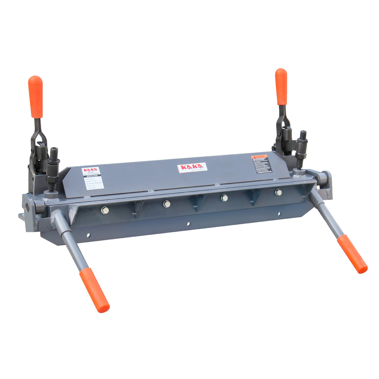 610mm Sheet Metal Bender W-2418, Bench Mounted Sheet Metal Folder for 1.2x610mm Plate, 135 ° Bending Machine
