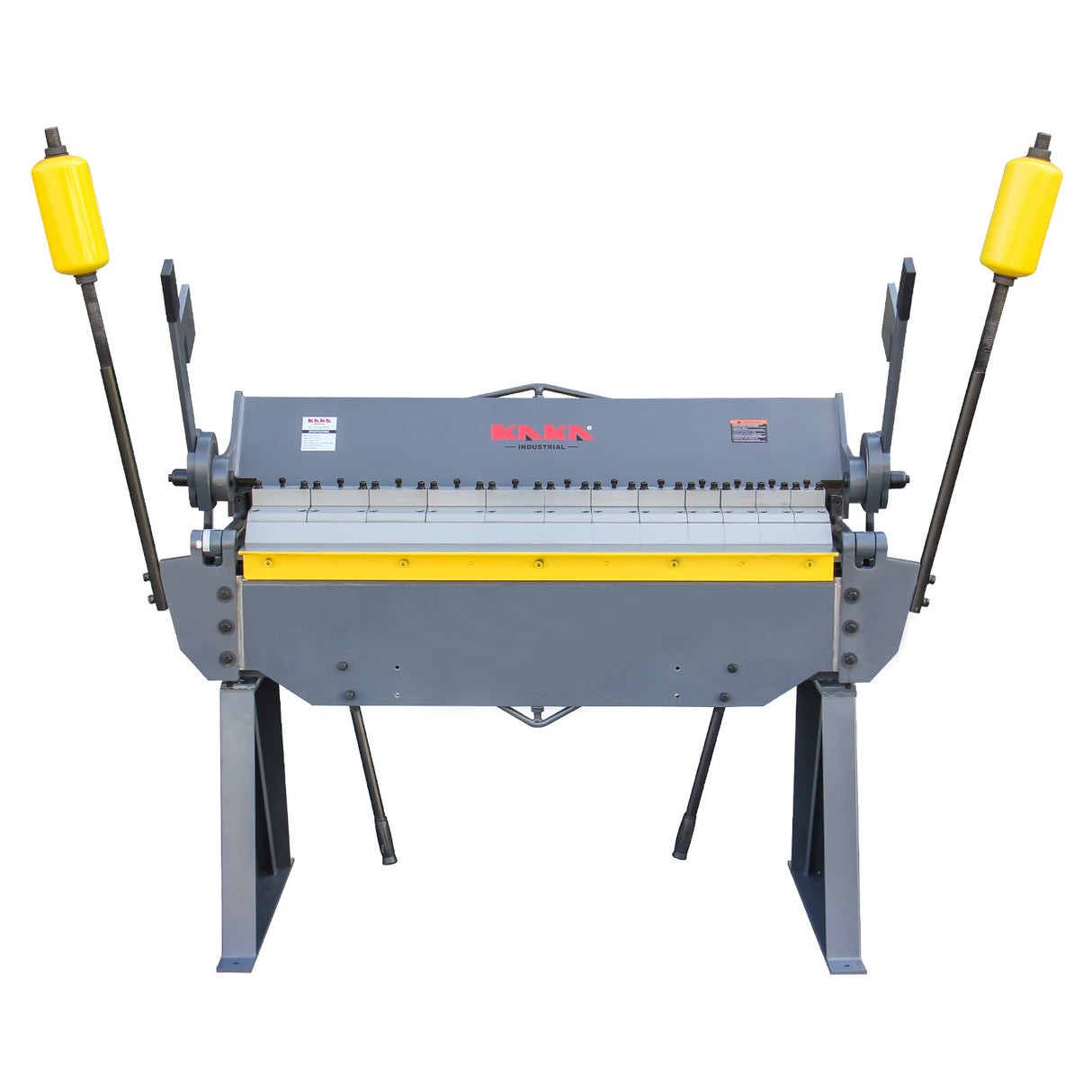 Sheet Metal Folder W-4812 1220mm Heavy-Duty Manual Panbrake, 2.5mm Mild Steel Bending Thick, High Versatility and Durability Sheet Metal Box Pan Brake