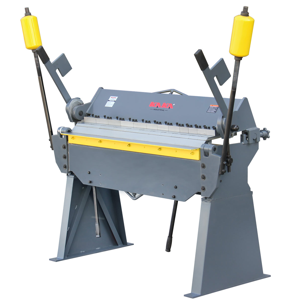 Sheet Metal Folder W-4812 1220mm Heavy-Duty Manual Panbrake, 2.5mm Mild Steel Bending Thick, High Versatility and Durability Sheet Metal Box Pan Brake
