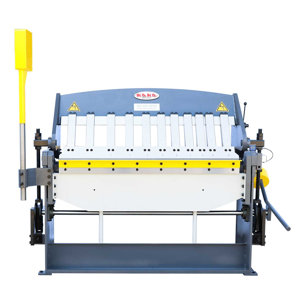 Manual Panbrake 1320mm x 2mm, W-5214H Sheet Metal Folding Machine with Digital Angle Readout
