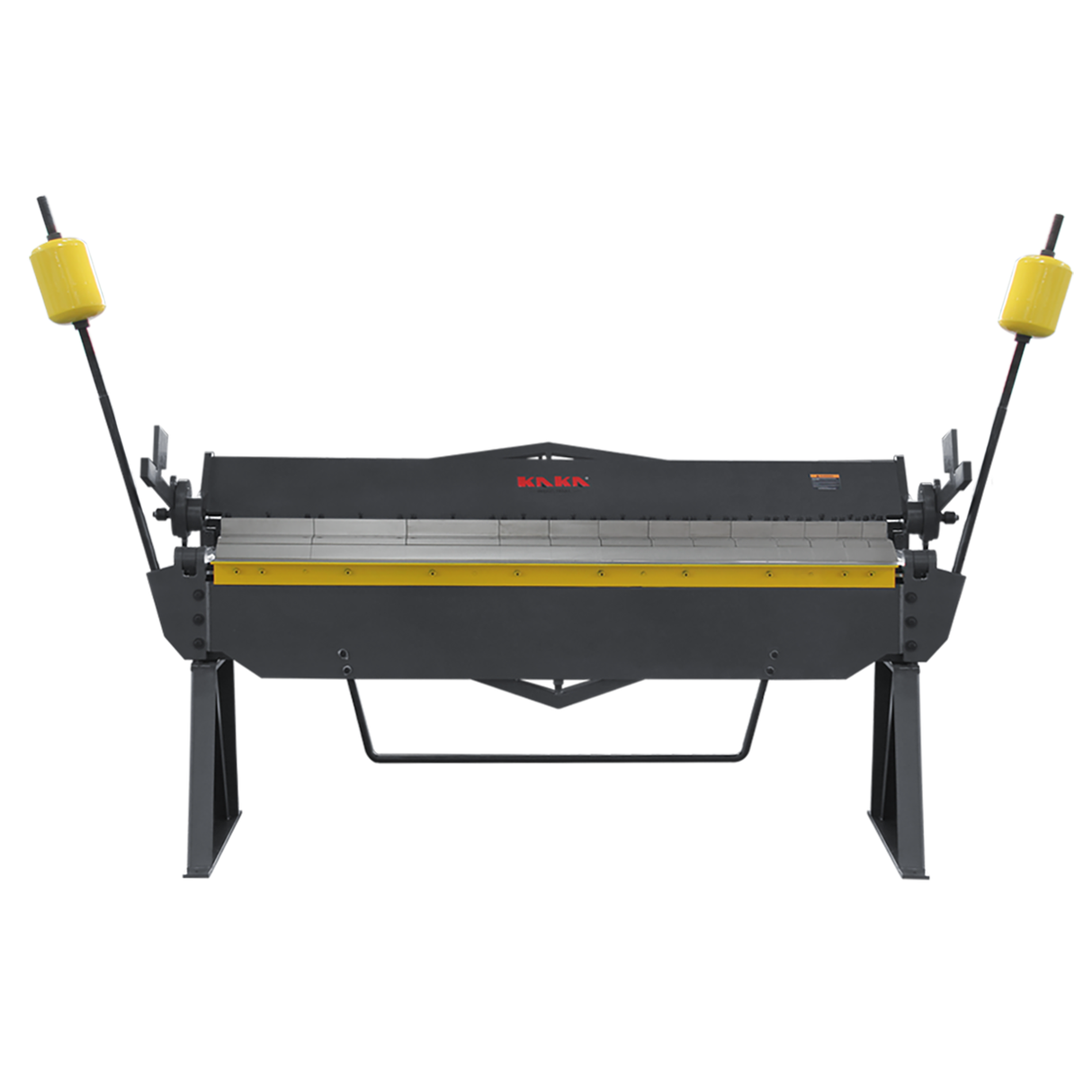 KANG Industrial W-8012A Heavy-Duty Manual Panbrake, 2.5x2040mm Mild Steel Bending Capacity Sheet Metal Bender