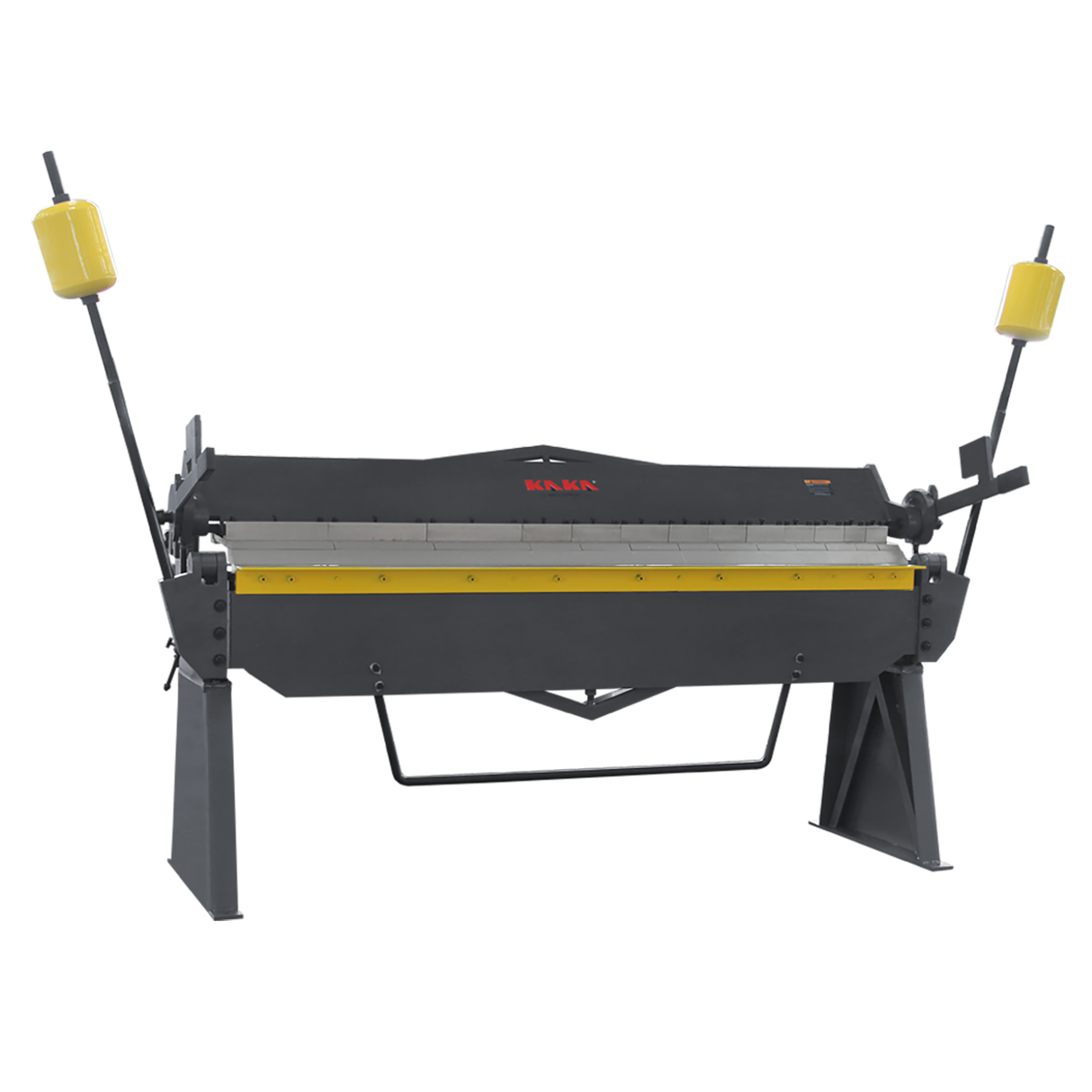 KANG Industrial W-8012A Heavy-Duty Manual Panbrake, 2.5x2040mm Mild Steel Bending Capacity Sheet Metal Bender