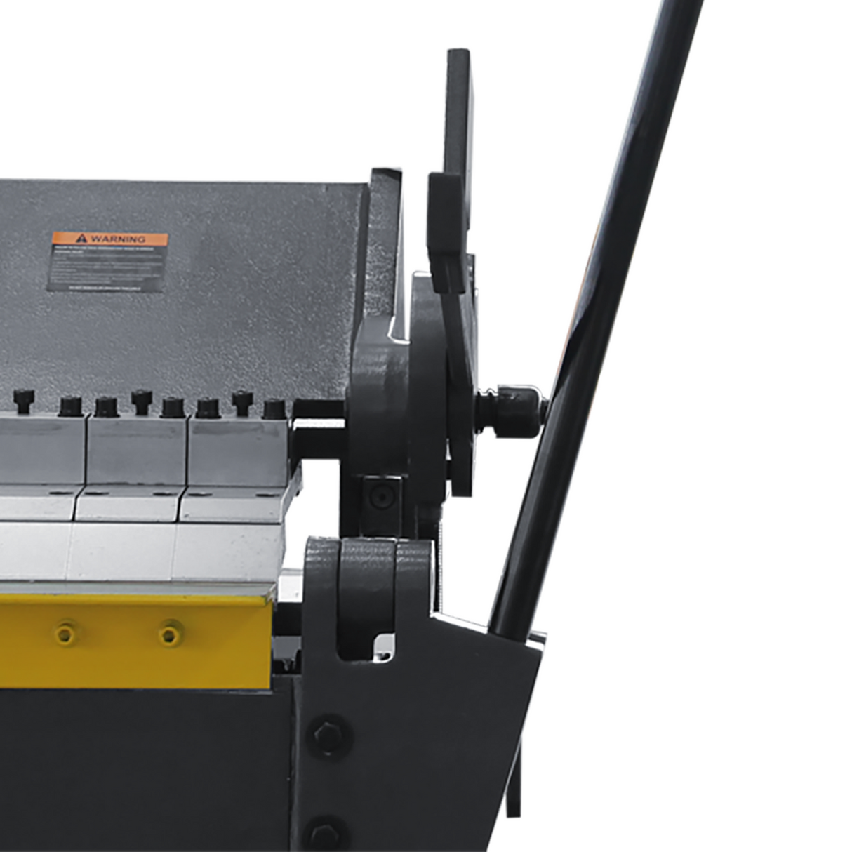 KANG Industrial W-8012A Heavy-Duty Manual Panbrake, 2.5x2040mm Mild Steel Bending Capacity Sheet Metal Bender