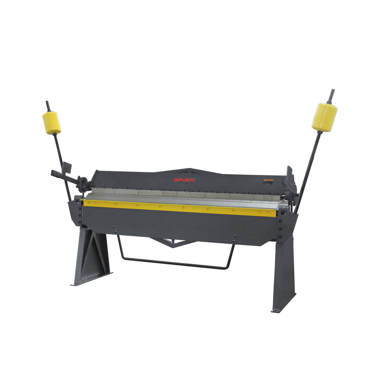 Manual Pan Brakes W-8012A, Heavy-Duty Manual Panbrake Folder, 2.5x2040mm Mild Steel Sheet Metal Bender