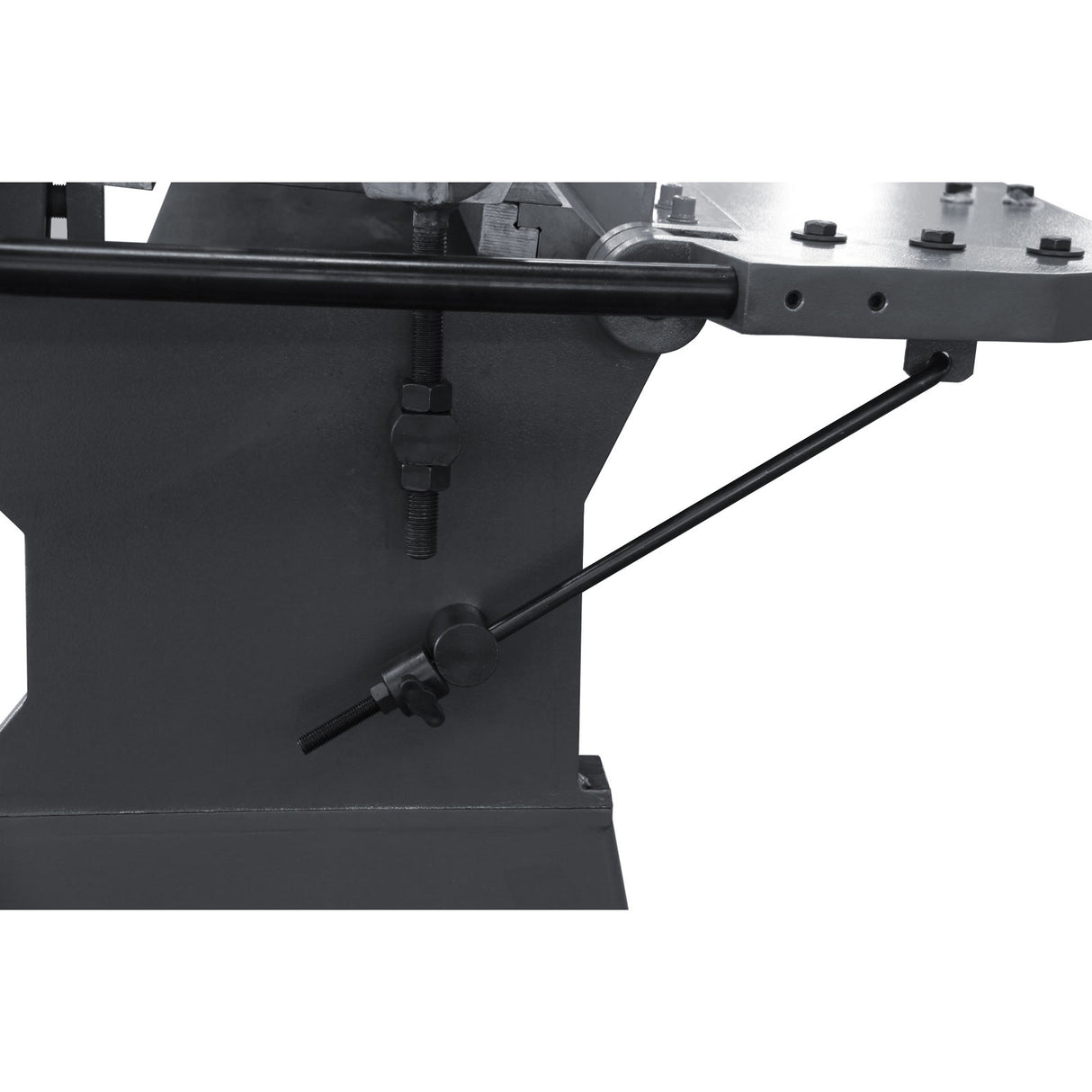 Manual Pan Brakes W-8012A, Heavy-Duty Manual Panbrake Folder, 2.5x2040mm Mild Steel Sheet Metal Bender