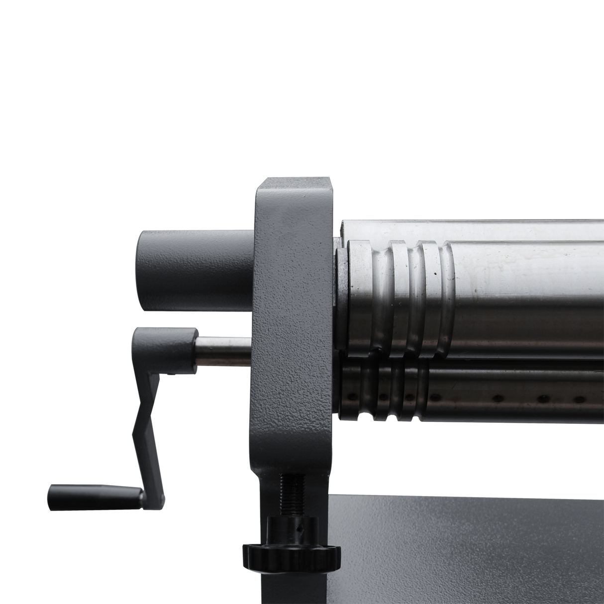 KANG Industrial W01-4022 Manual Sheet Curving Rolls, 1000mm Width Plate Roll Bending Machine