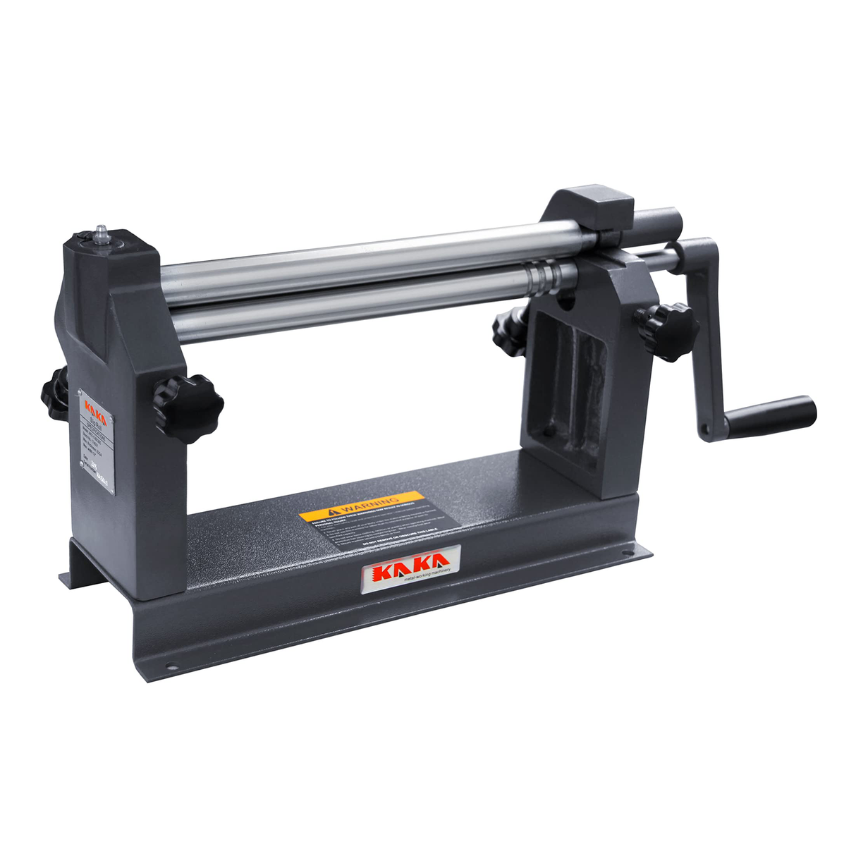 KANG Industrial W01-1222 305x0.8mm Width Manual Plate Curving Rolls, Plate Curve Roller for Workshop