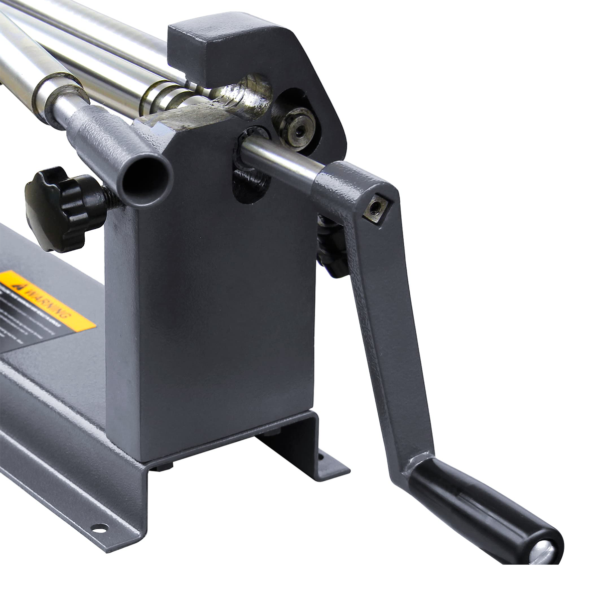 KANG Industrial W01-1222 305x0.8mm Width Manual Plate Curving Rolls, Plate Curve Roller for Workshop