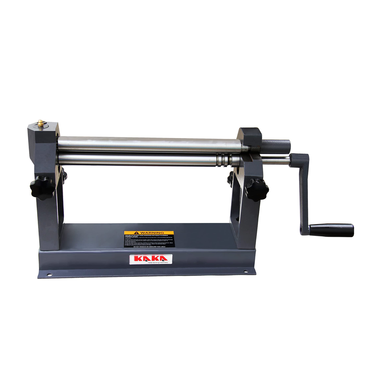 KANG Industrial W01-1222 305x0.8mm Width Manual Plate Curving Rolls, Plate Curve Roller for Workshop