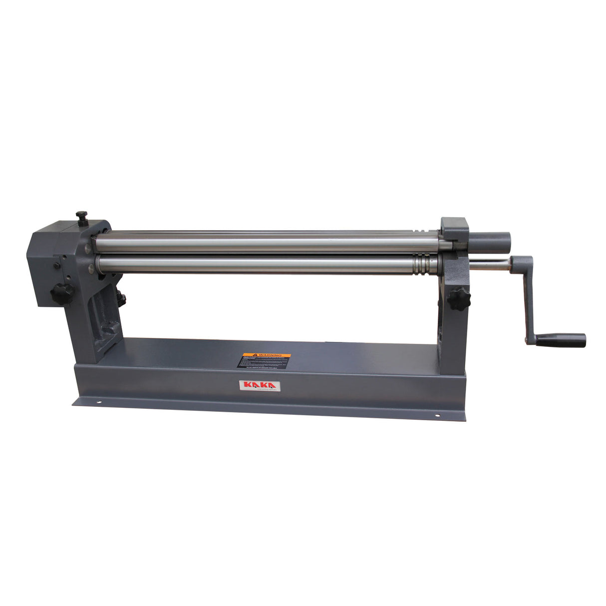 Manual Sheet Curving Rolls W01-2422, Sheet Metal Roller Machine With Two Removable Rollers, 610x0.8mm Capacity