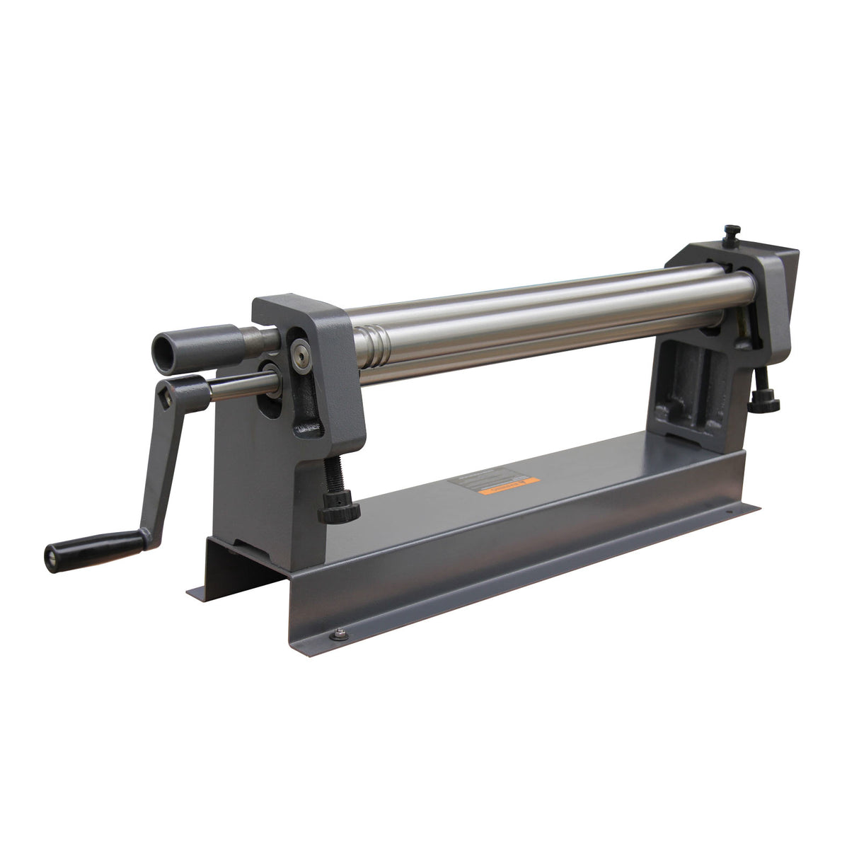 Manual Sheet Curving Rolls W01-2422, Sheet Metal Roller Machine With Two Removable Rollers, 610x0.8mm Capacity