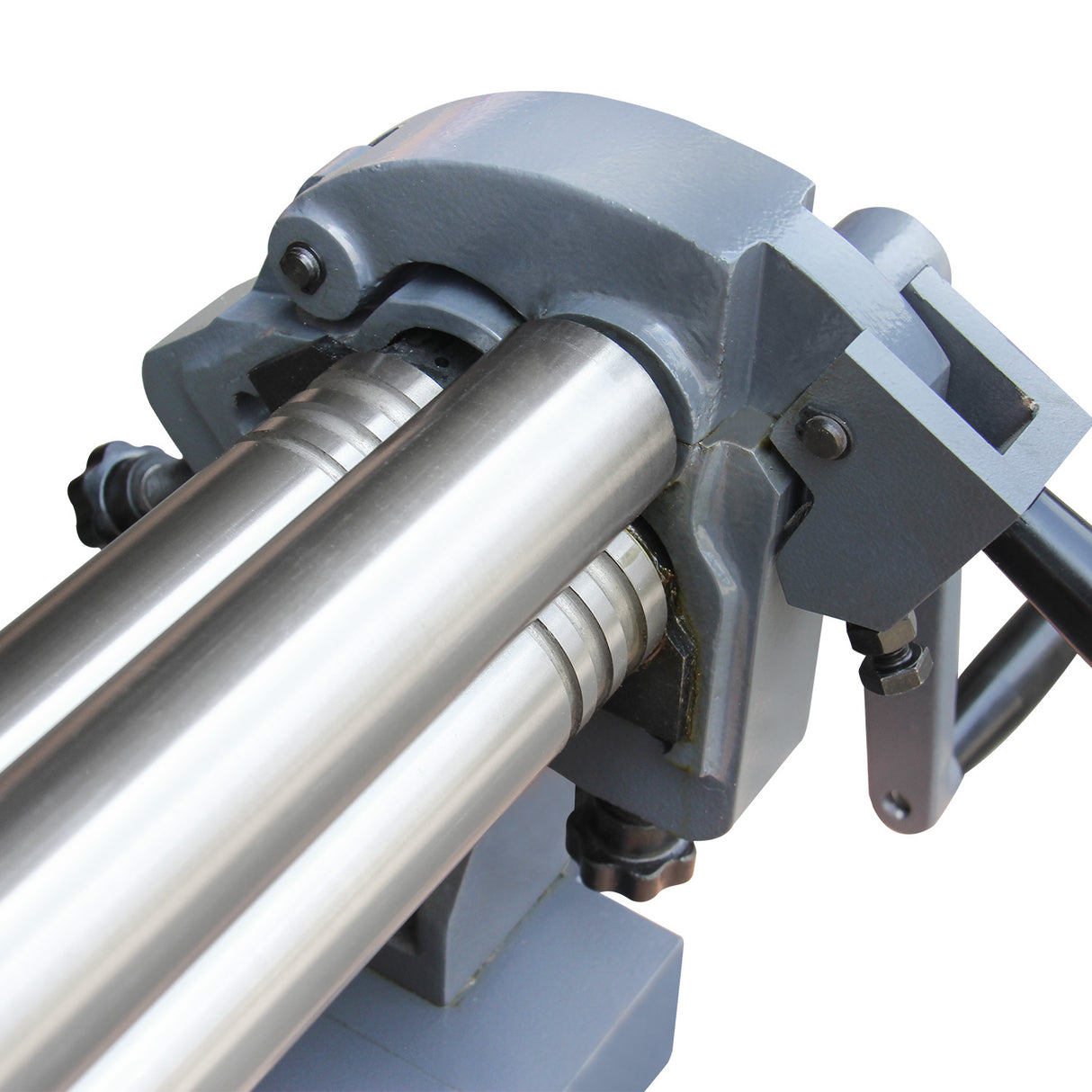 Kang Industrial W01-3616 Manual Sheet Curving Rolls, 1.5x915mm Mild Steel Sheet Metal Rolling for Workshop