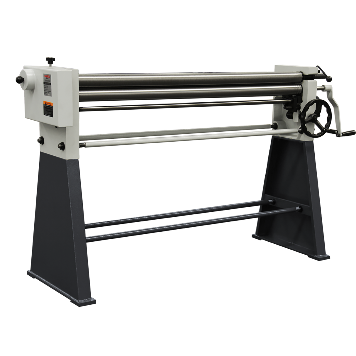 KANG Industrial W01-4914 Manual Sheet Metal Curving Rolls, 1250x1.6mm Mild Steel Capacity Curve Roller, Slip Roll Machine for Workshop