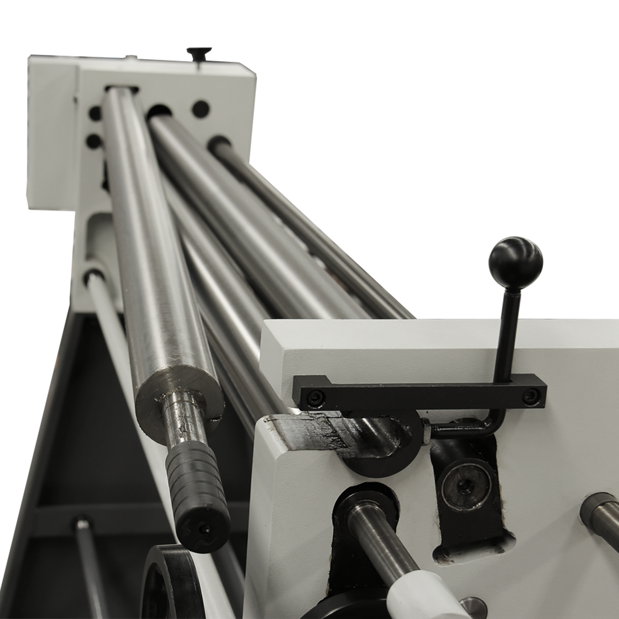 KANG Industrial W01-4914 Manual Sheet Metal Curving Rolls, 1250x1.6mm Mild Steel Capacity Curve Roller, Slip Roll Machine for Workshop