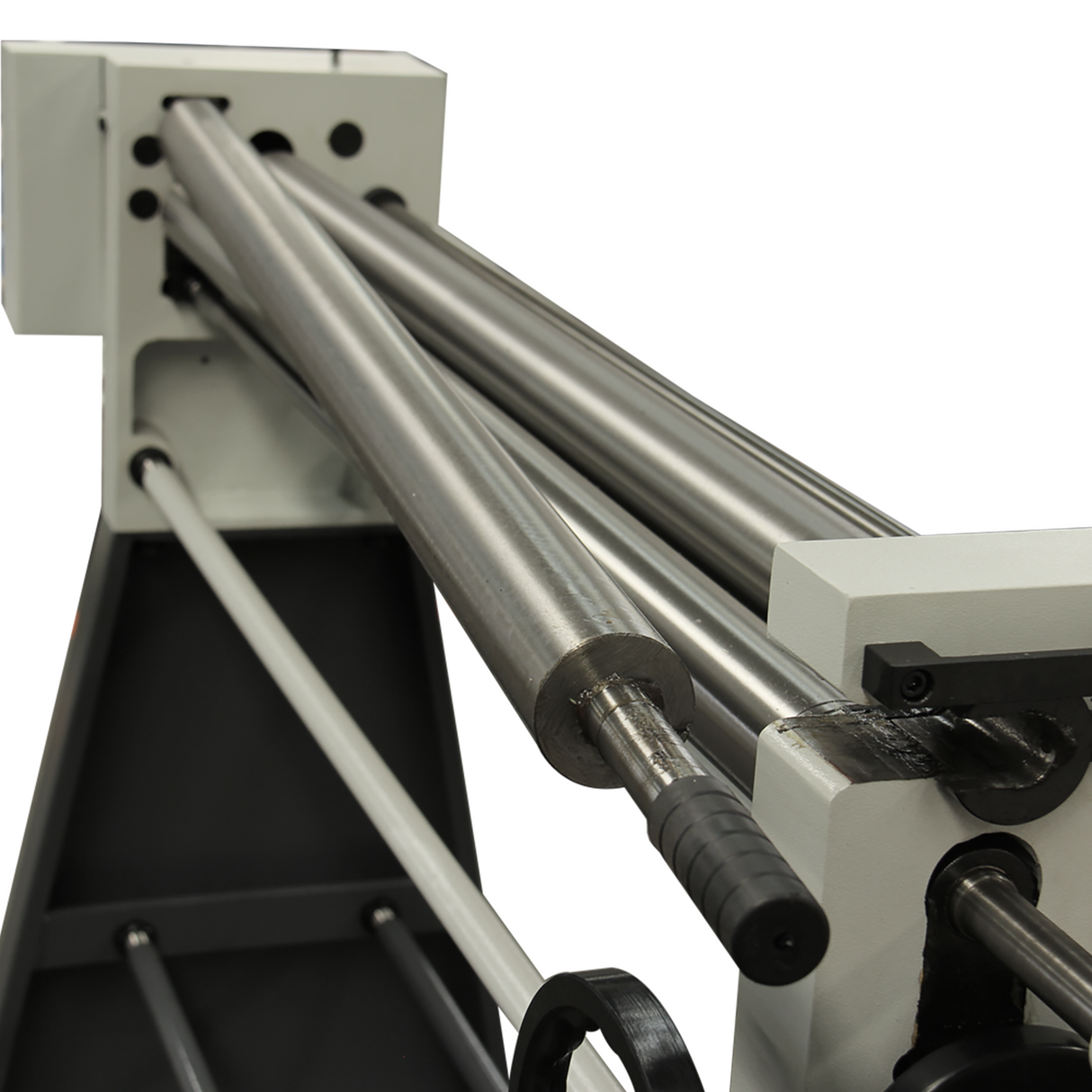 KANG Industrial W01-4914 Manual Sheet Metal Curving Rolls, 1250x1.6mm Mild Steel Capacity Curve Roller, Slip Roll Machine for Workshop