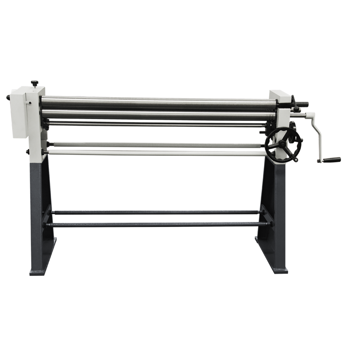 KANG Industrial W01-4914 Manual Sheet Metal Curving Rolls, 1250x1.6mm Mild Steel Capacity Curve Roller, Slip Roll Machine for Workshop