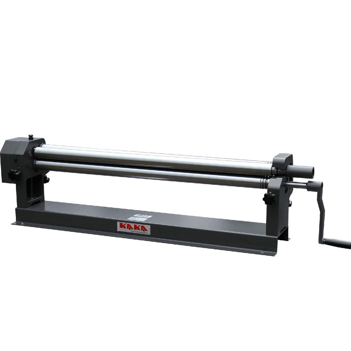 KANG Industrial W01-5116 Manual Metal Curving Rolls, 1.5x1300mm Mild Steel Capacity Plate Curve Roller