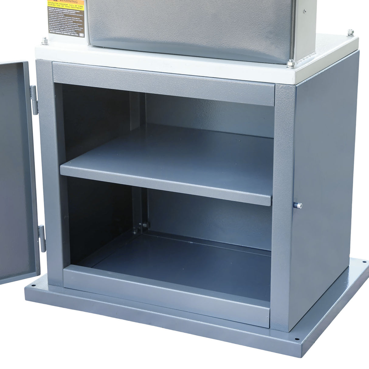 Wood Vertical Band Saw WBS-14, 240V Motor Saw Cutting Machine with Storage Cabinet Base
