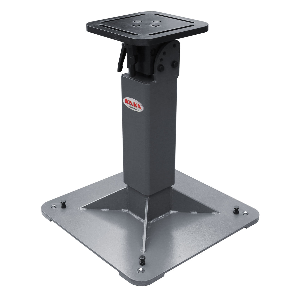 Manual Welding Positioner WP300SM Pedestal Rotary Table for Welding, Adjustable Table Height, Table Horizontal & Vertical Position