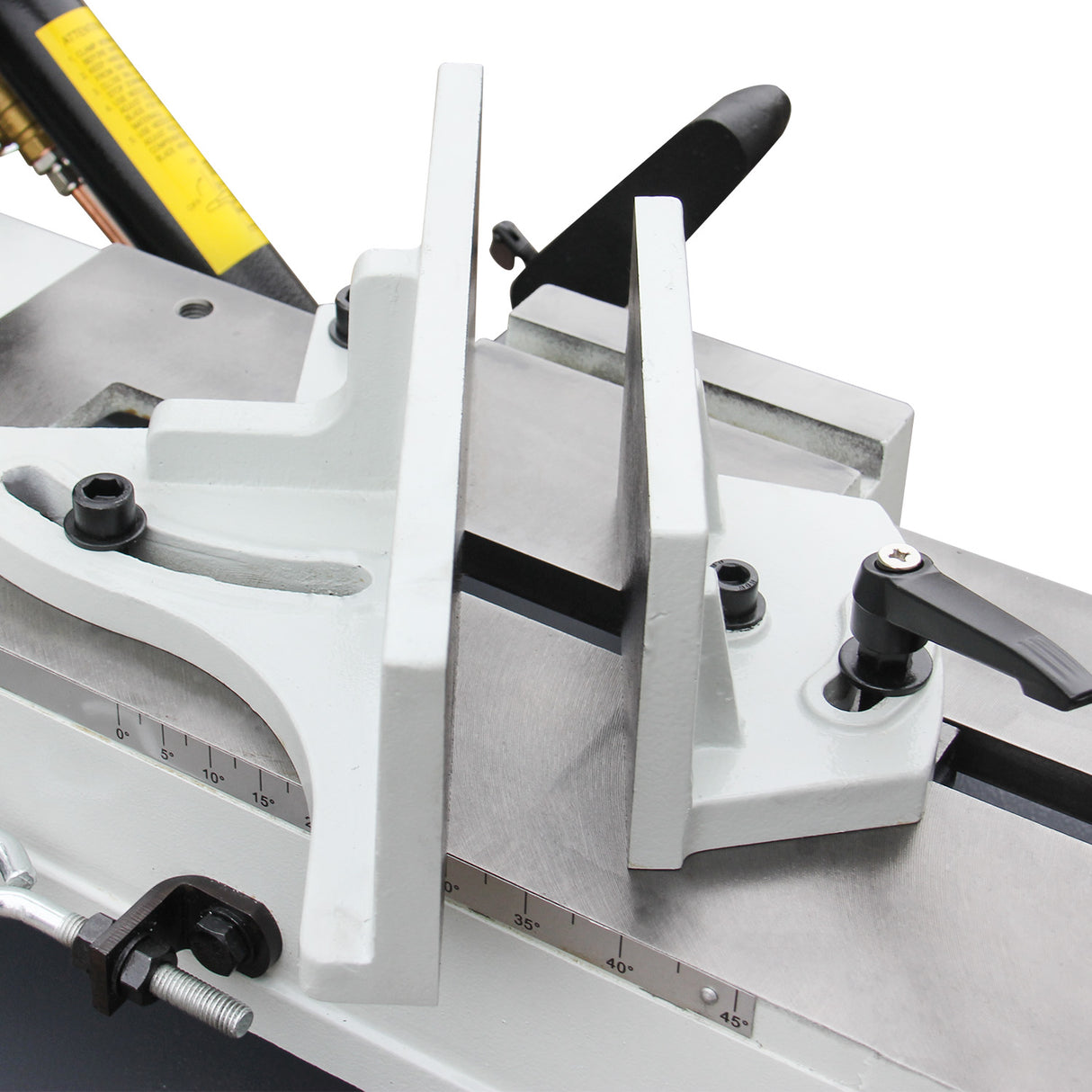 KANG Industrial Horizontal Band Saw 178mmx305mm Capacity BS-712N, 4 step blade speeds belt driven, 240V Motor Swivel Vice Saw Machine