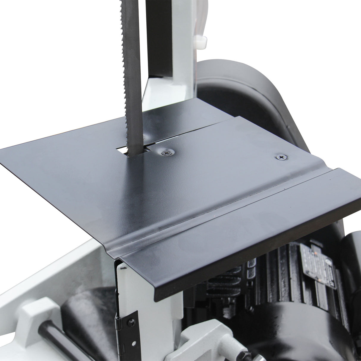 KANG Industrial Horizontal Band Saw 178mmx305mm Capacity BS-712N, 4 step blade speeds belt driven, 240V Motor Swivel Vice Saw Machine