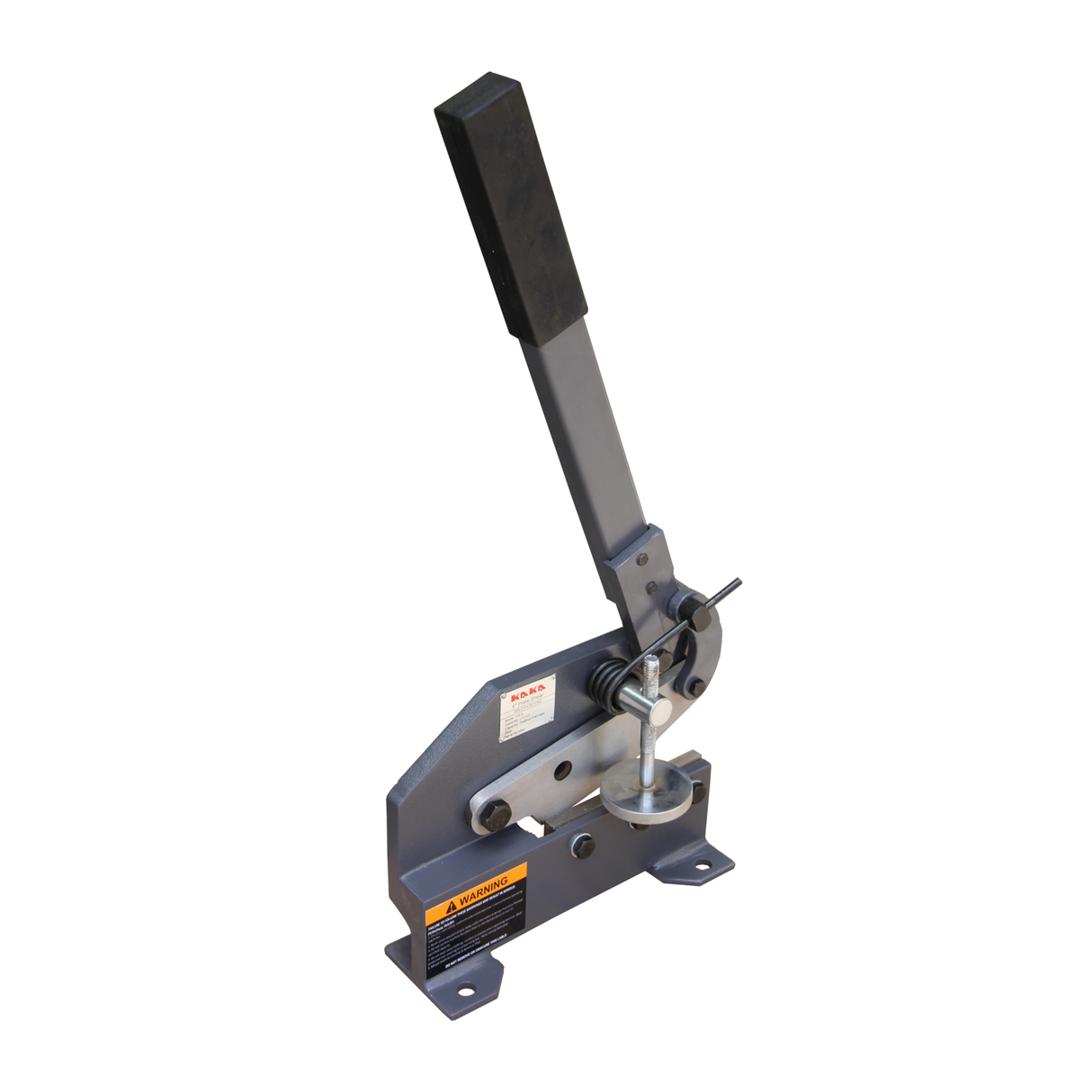 KANG Industrial HS-6 150mm Sheet Metal Plate Shear, Mounting Type Metal Shear, For Cutting Sheets and Bars, High Precision Manual Hand Plate Shear