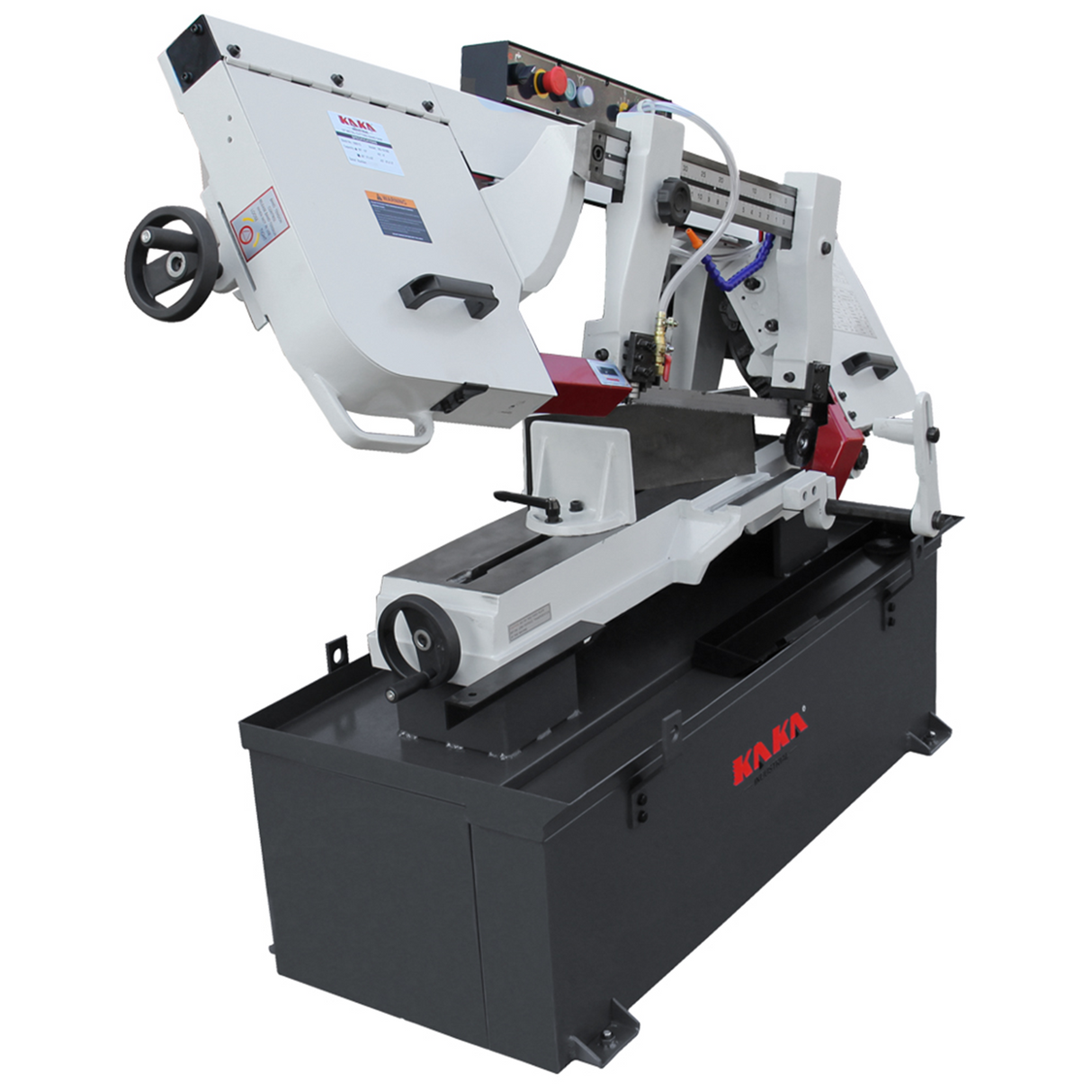 KANG Industrial BS-1018B, 254mm Horizontal Bandsaw Metal Cutting Band Saw, Horizontal  High Precision Band Saw, 240V Motor