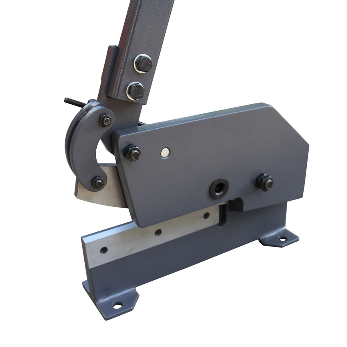 KANG Industrial HS-6 150mm Sheet Metal Plate Shear, Mounting Type Metal Shear, For Cutting Sheets and Bars, High Precision Manual Hand Plate Shear