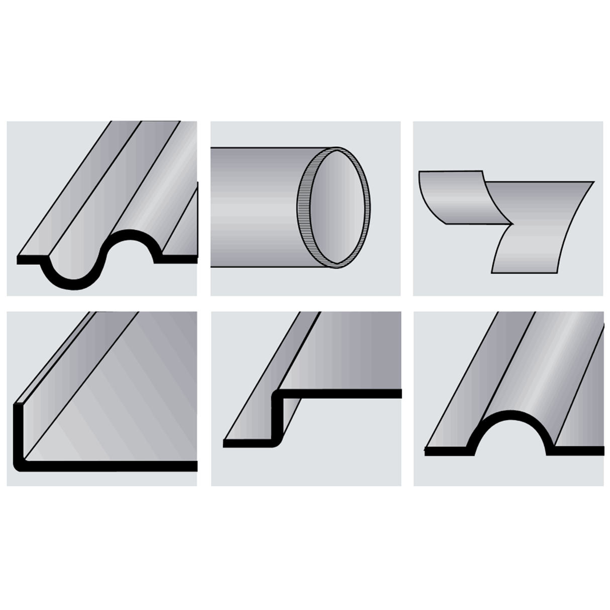 KANG Industrial ETB-25 Electric Sheet Metal Bead Bending Machine, Heavy Duty Bead Bending Machine with Four Standard Dies, 415V/3PH Motor