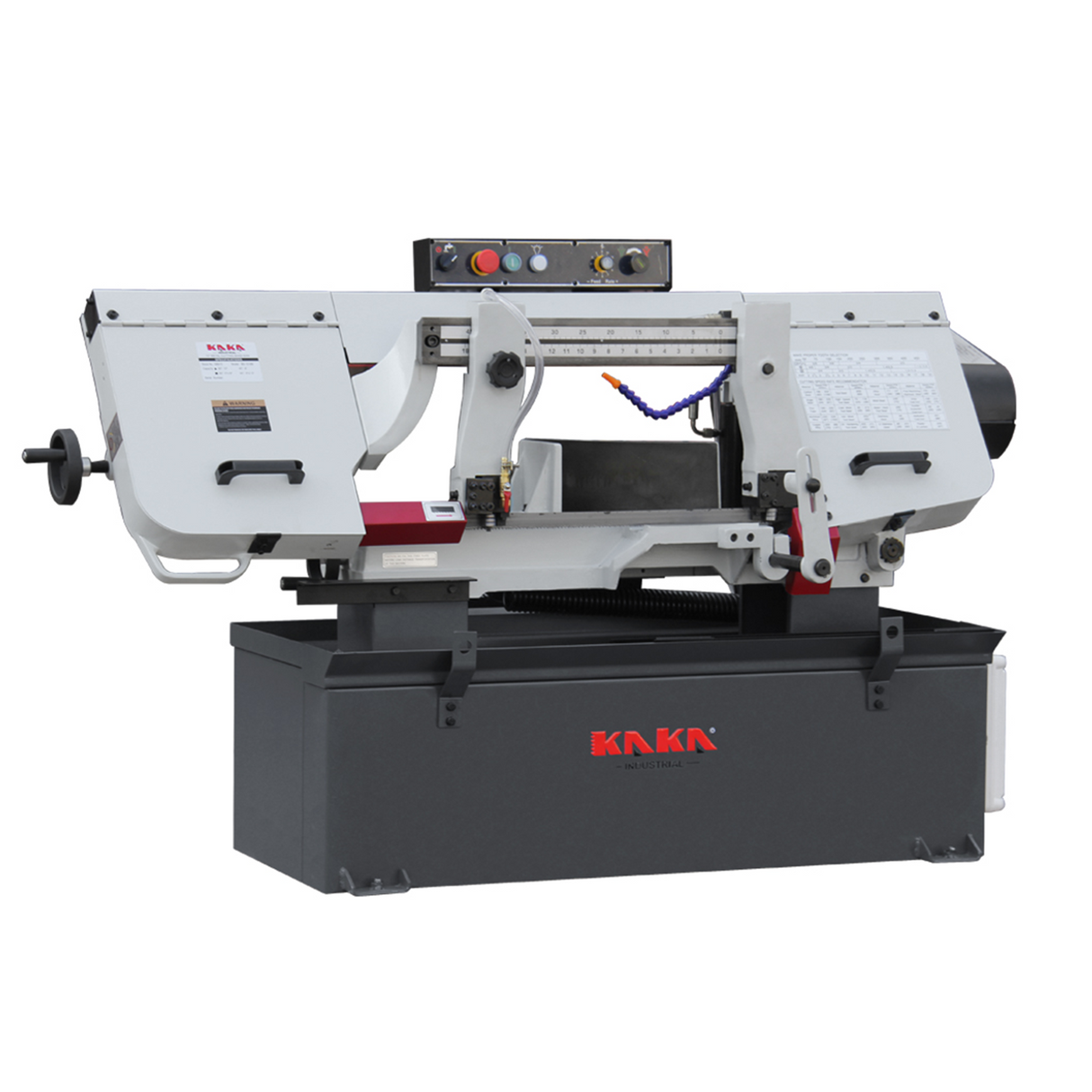 KANG Industrial BS-1018B, 254mm Horizontal Bandsaw Metal Cutting Band Saw, Horizontal  High Precision Band Saw, 240V Motor