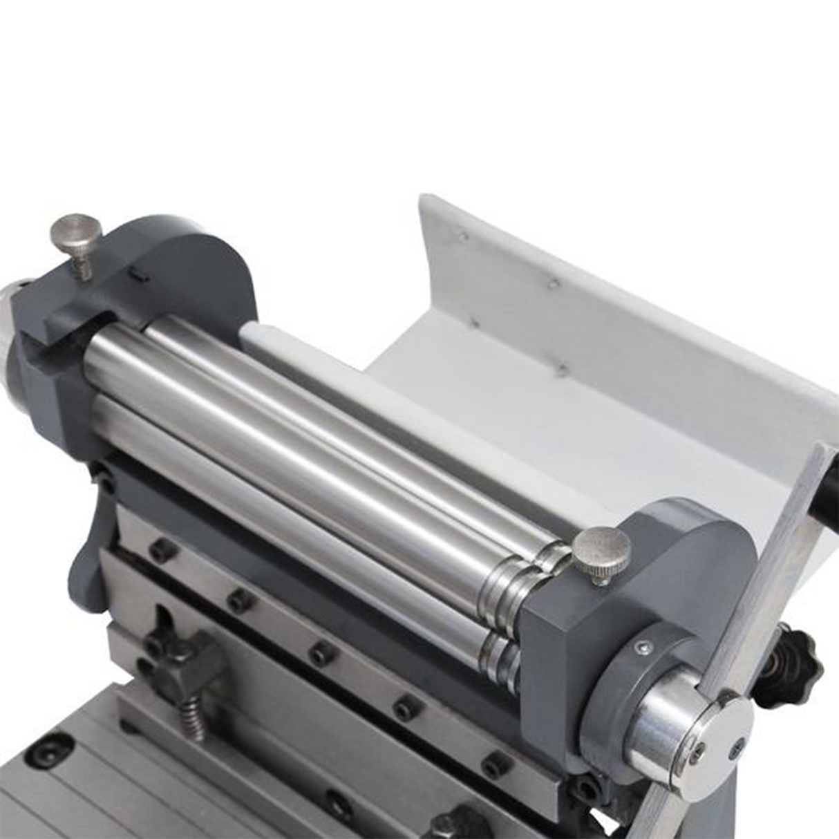 KANG Industrial 3-IN-1/8, 200mm Combination Sheet Metal Brake,Shear Press Brake 1.0mm Capacity, Shears and Slip Roll Machine, for hobbyists, DIY enthusiasts, and professional fabricators