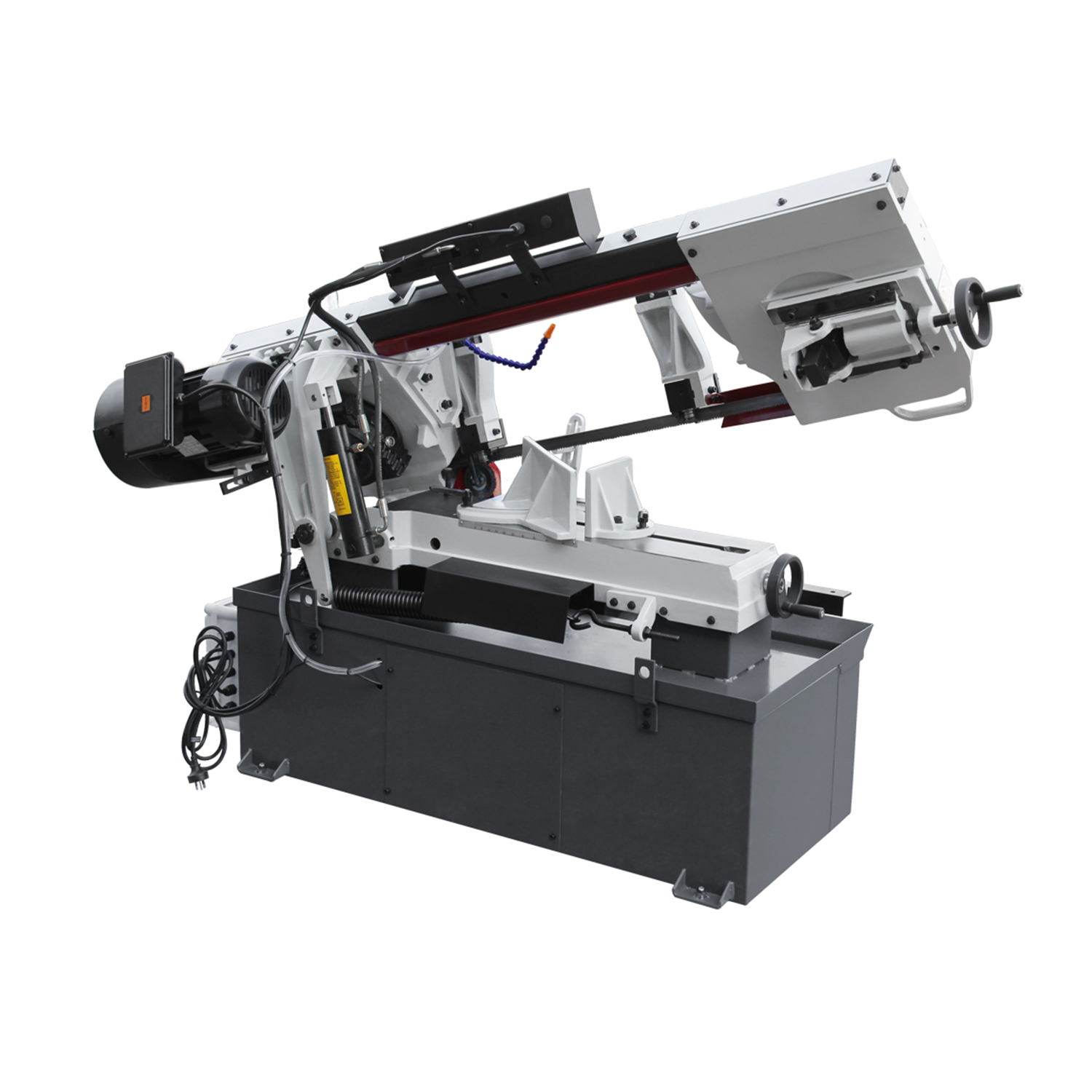 KANG Industrial BS-1018B, 254mm Horizontal Bandsaw Metal Cutting Band Saw, Horizontal  High Precision Band Saw, 240V Motor