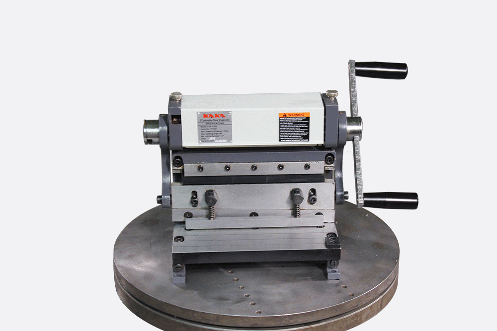 KANG Industrial 3-IN-1/8, 200mm Combination Sheet Metal Brake,Shear Press Brake 1.0mm Capacity, Shears and Slip Roll Machine, for hobbyists, DIY enthusiasts, and professional fabricators