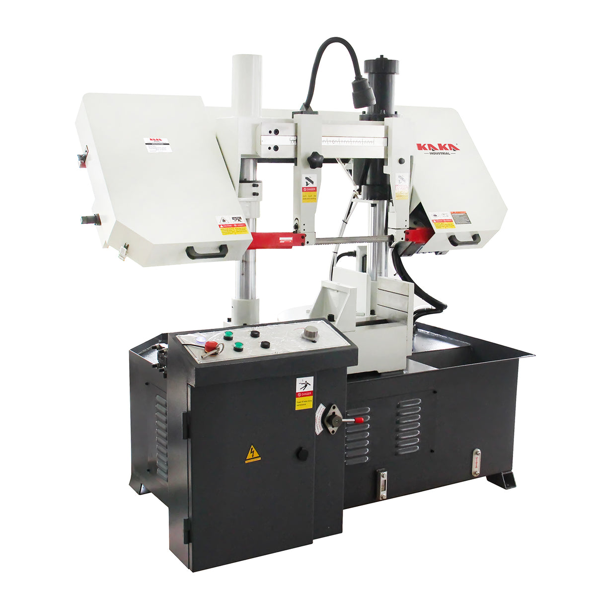 KANG Industrial TBK-11A Double Column Band Saw, Swivel Head Saw Machine, 280mm Metal Cutting Saws