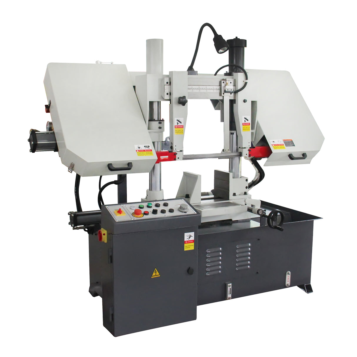 Kang Industrial TGK-14, ø350mm-350x350mm Gear Drive Double Column Band Saw with Hydraulic Clamping, 415V Power