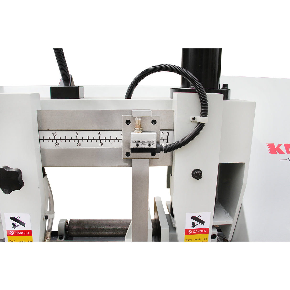 Kang Industrial TGK-14, ø350mm-350x350mm Gear Drive Double Column Band Saw with Hydraulic Clamping, 415V Power