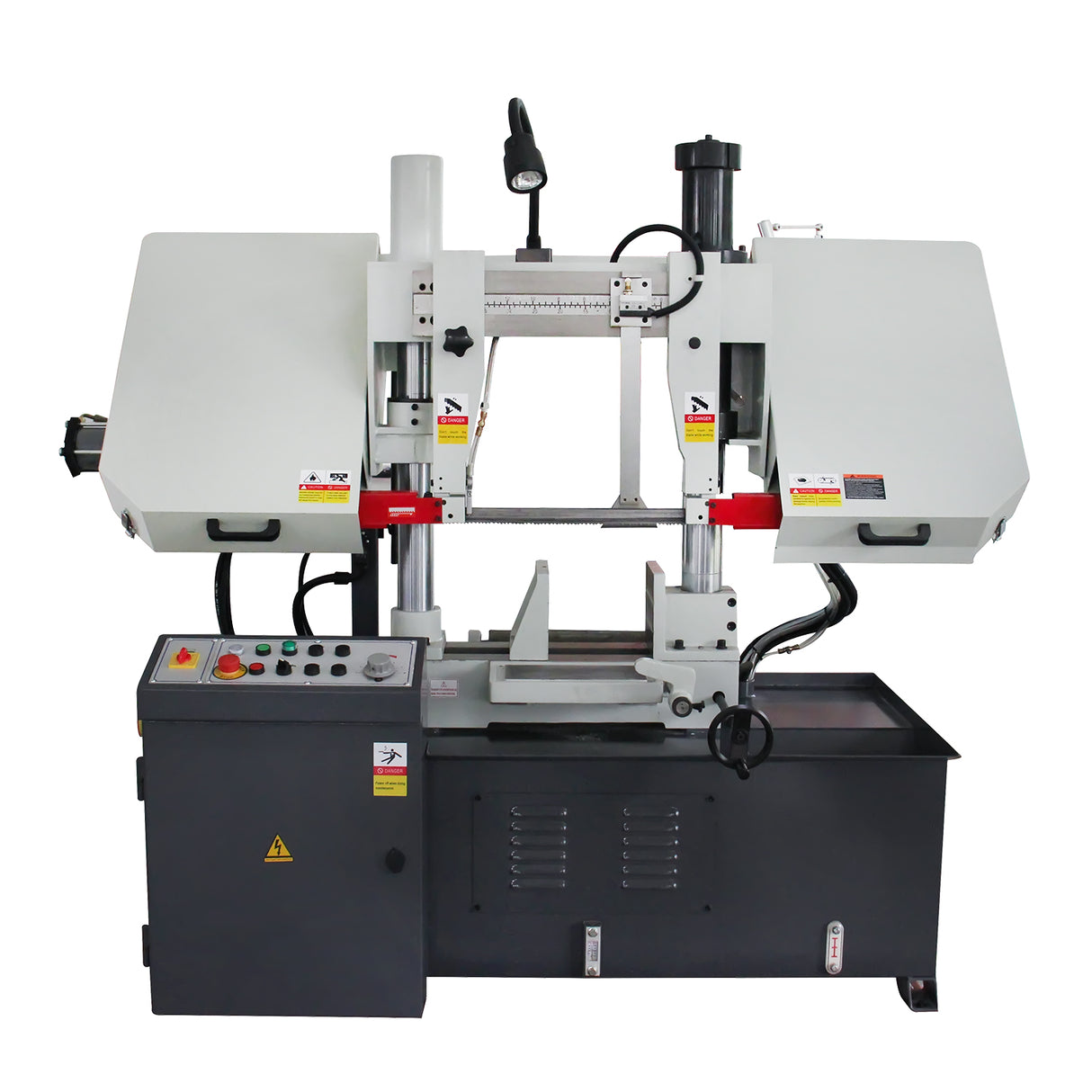 Kang Industrial TGK-14, ø350mm-350x350mm Gear Drive Double Column Band Saw with Hydraulic Clamping, 415V Power