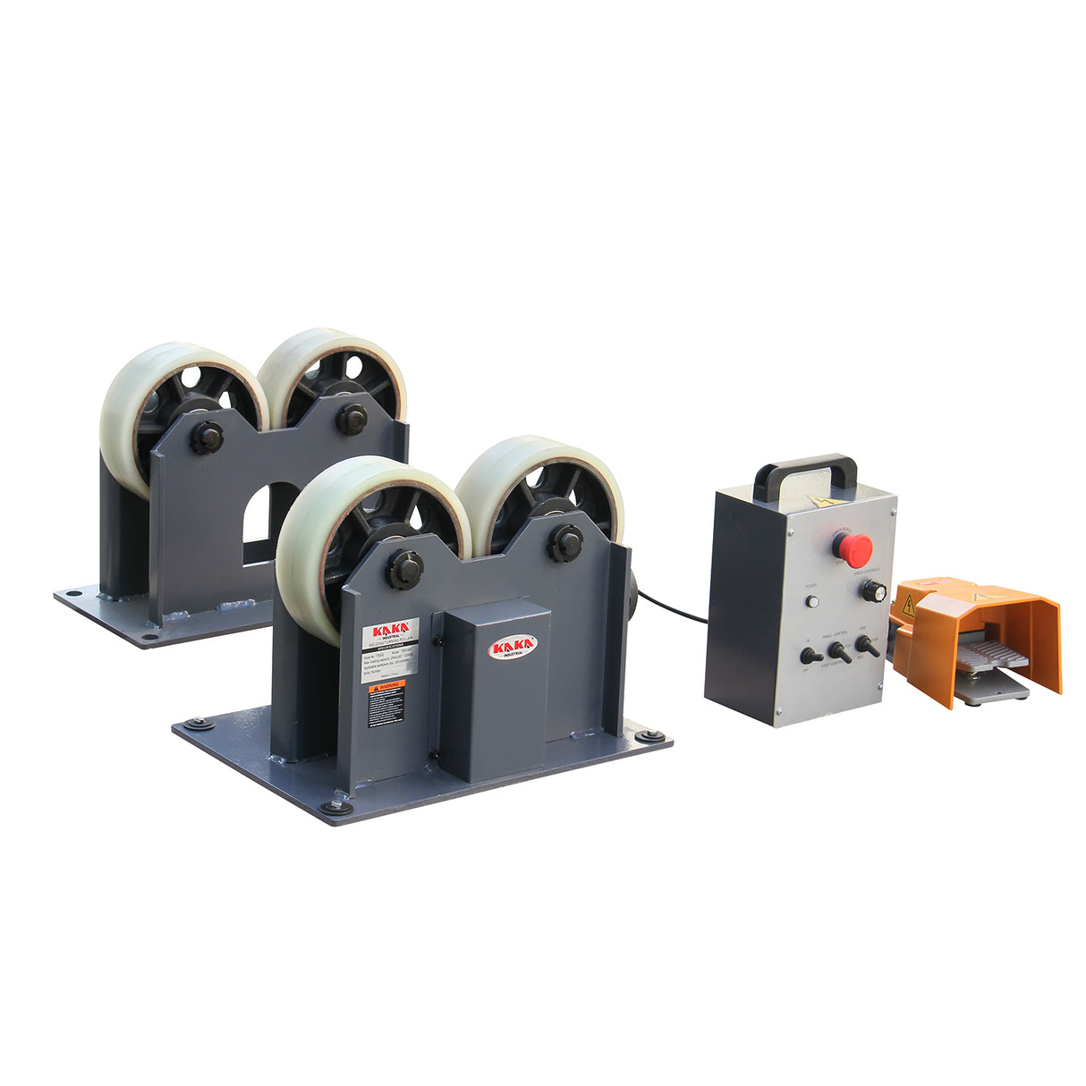 KANG Industrial TRS1200 Motorised Welding Turning Roller, 1200kg Loading Capacity, 20-800mm Diameter Welding Positioner