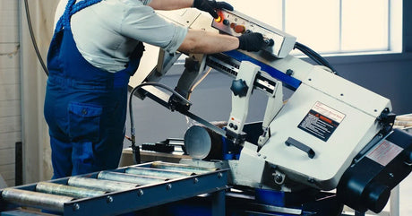 4 Safety Tips for Operating a Metal Band Saw