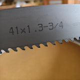 Carbide-tipped Bandsaw Blade for TGK-16, 3/4 TPI, 5000x41x1.3mm