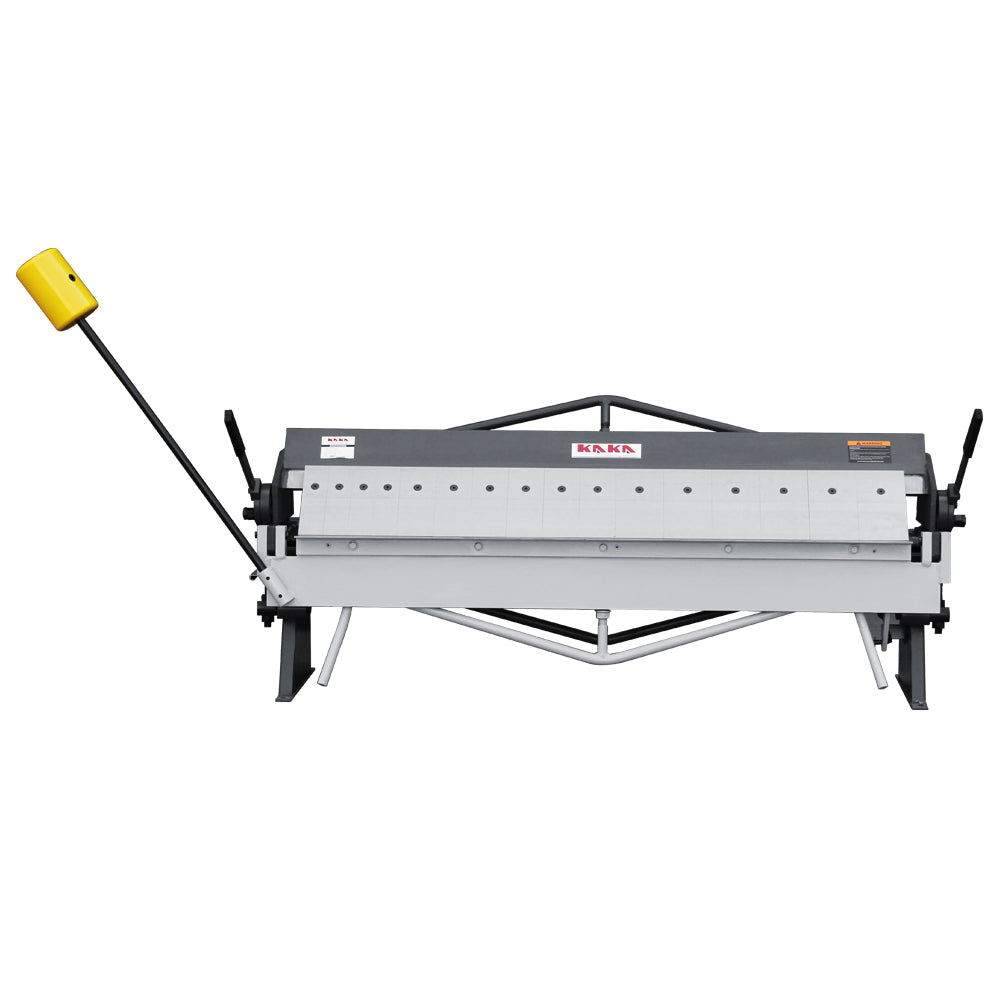 KANG Industrial W-2416Z, 610mm Sheet Metal Pan and Box Brake, Max Thickness 1.5mm Mild Steel Capacity,Angle 1-135 Degree, Pan and Box Brake Machine